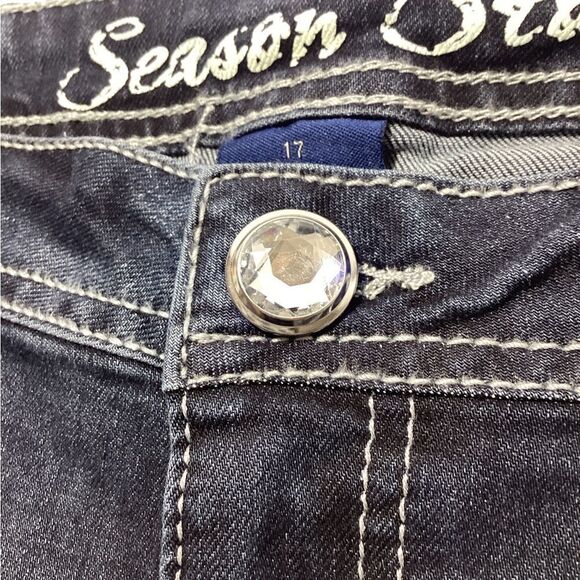NWT Season story Dark Wash Size 17 - Picture 6 of 9